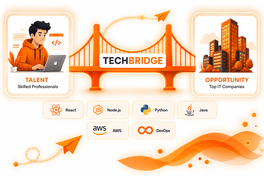 TechBridge Ecosystem Illustration